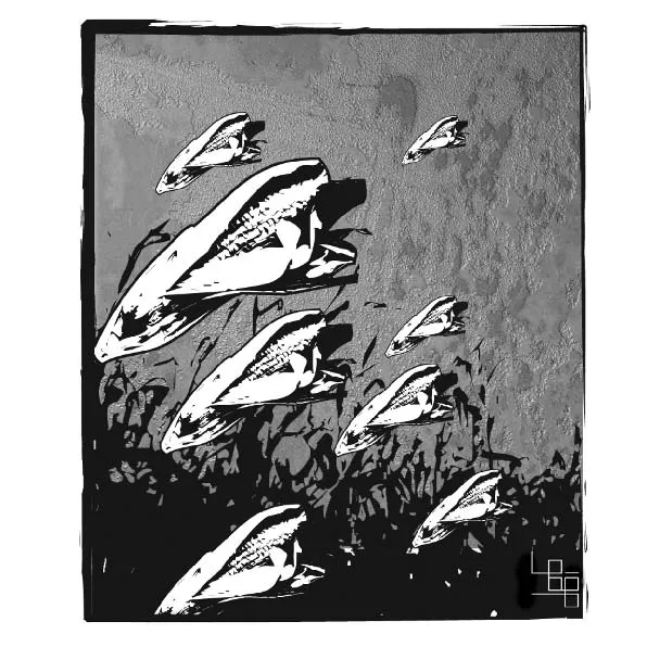 Editorial illustration for Gazeta Mercantil, digital, 2005-2006