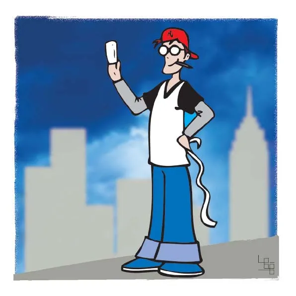 Editorial illustration for Gazeta Mercantil, digital, 2005-2006