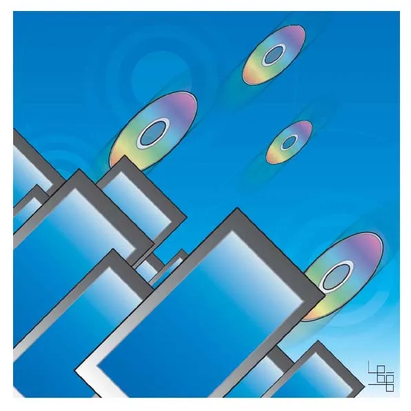 Editorial illustration for Gazeta Mercantil, digital, 2005-2006