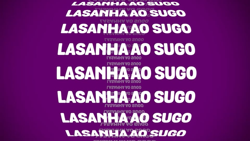 Cilindro — Lasanha ao Sugo