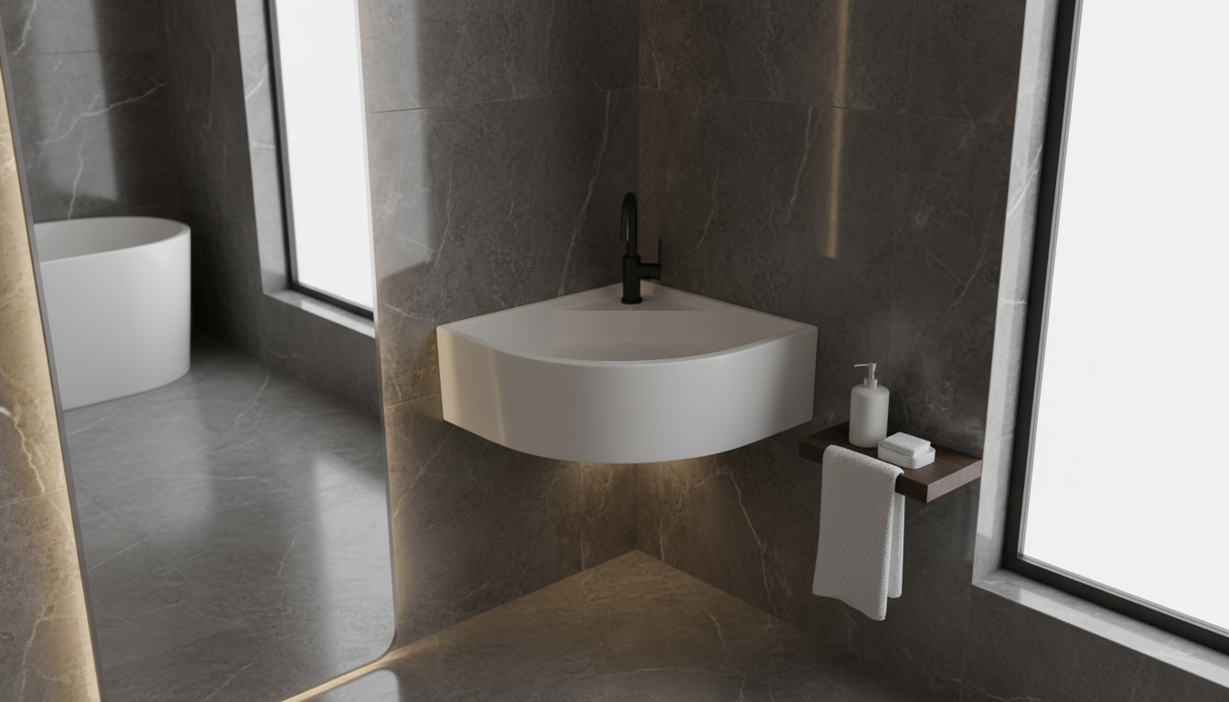 Konkrë — cuba de concreto, render 3D