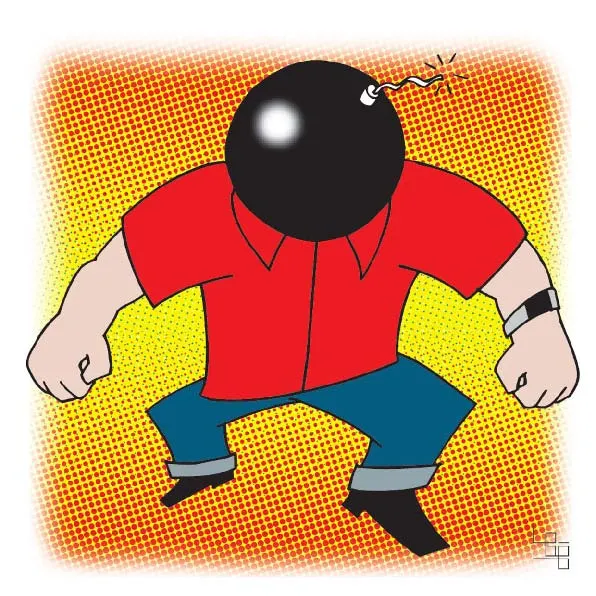 Editorial illustration for Gazeta Mercantil, digital, 2005-2006