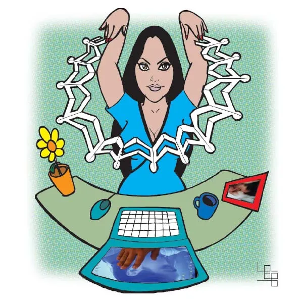 Editorial illustration for Gazeta Mercantil, digital, 2005-2006