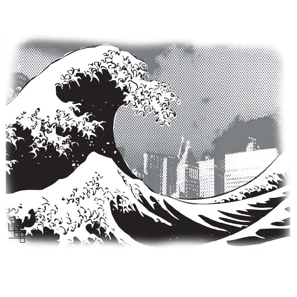 Editorial illustration for Gazeta Mercantil, digital, 2005-2006