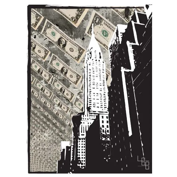 Editorial illustration for Gazeta Mercantil, digital, 2005-2006