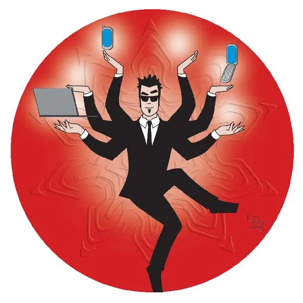 Editorial illustration for Gazeta Mercantil, digital, 2005-2006