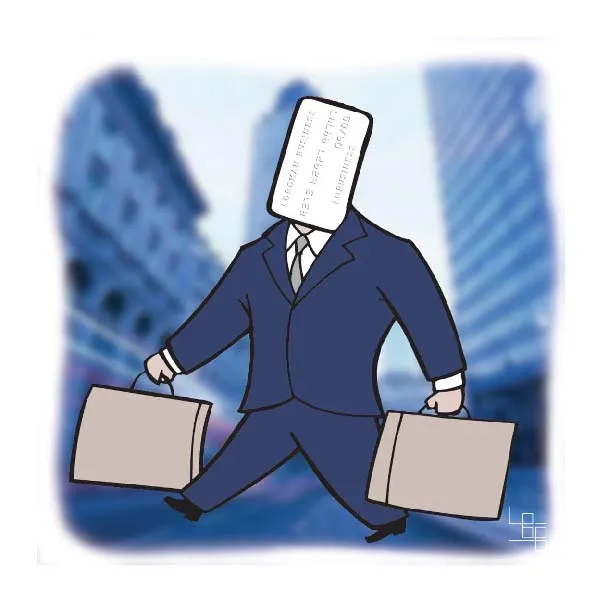 Editorial illustration for Gazeta Mercantil, digital, 2005-2006